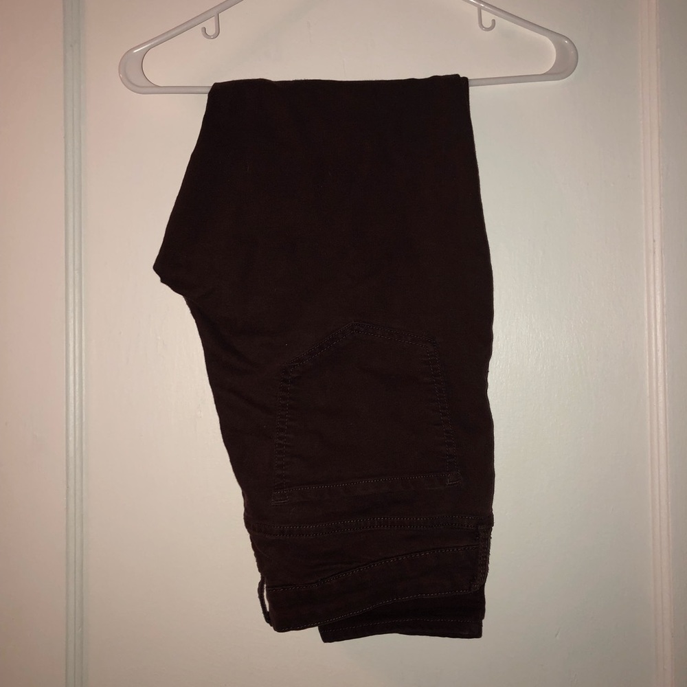 Burgundy Old Navy Rockstar Denim